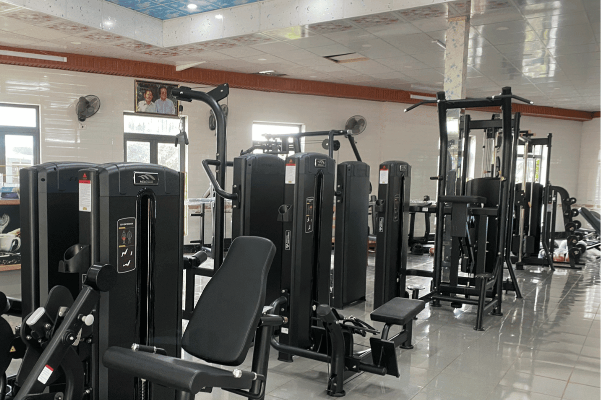 Hình ảnh thực tế của Assisted ChinDipMáy hít xà trợ lựcRM5-008