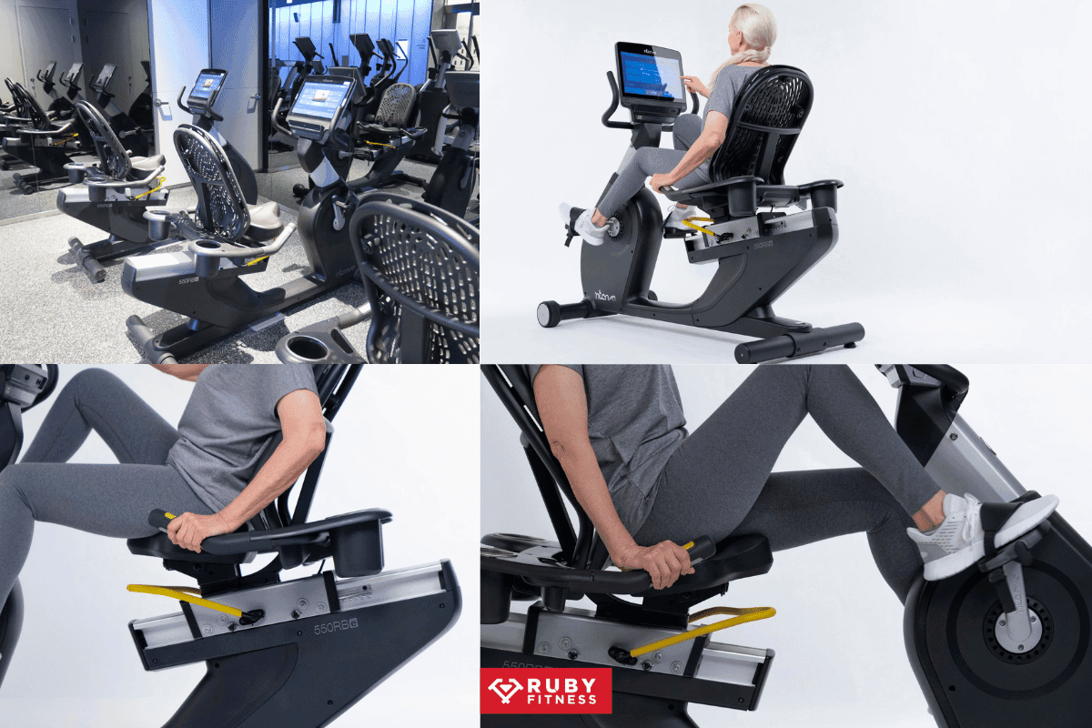 Recumbent Bike Xe Đạp Thể Dục Tựa Lưng Intenza 550RBe2+