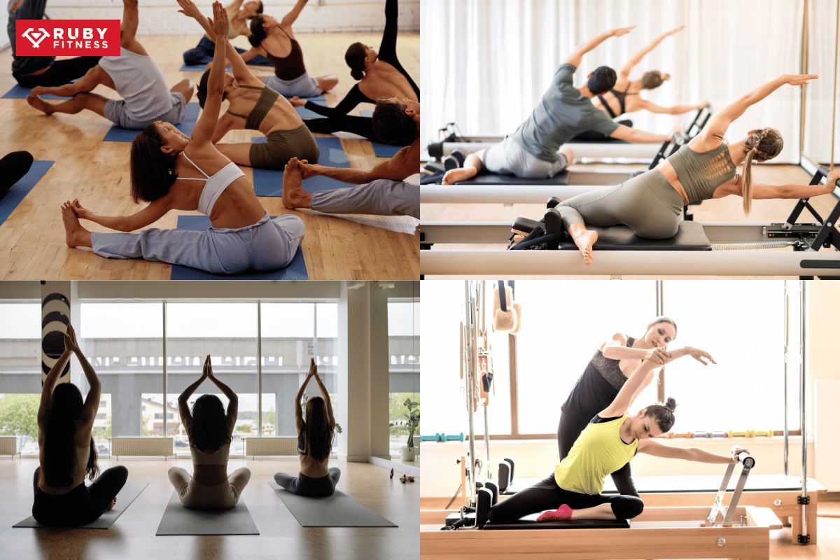 Tiềm năng của mô hình phòng tập pilates kết hợp với yoga