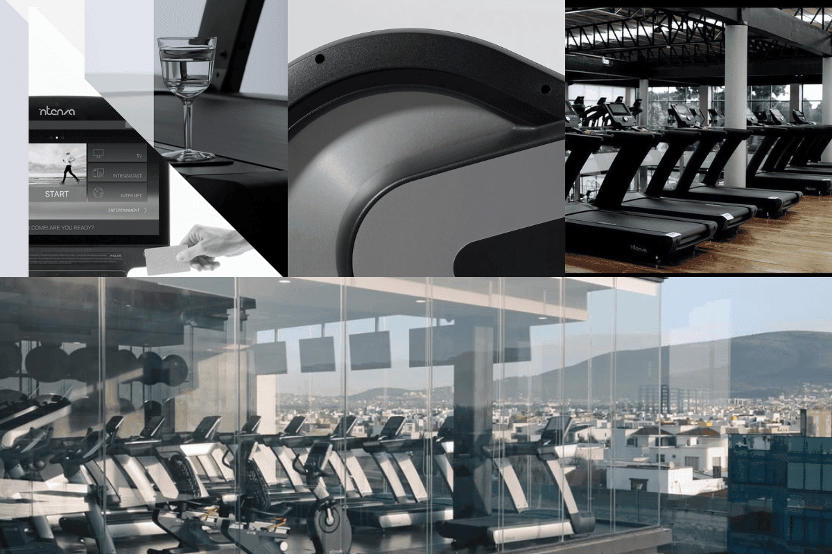 Treadmill Máy Chạy Bộ Intenza 550Te2+_230v
