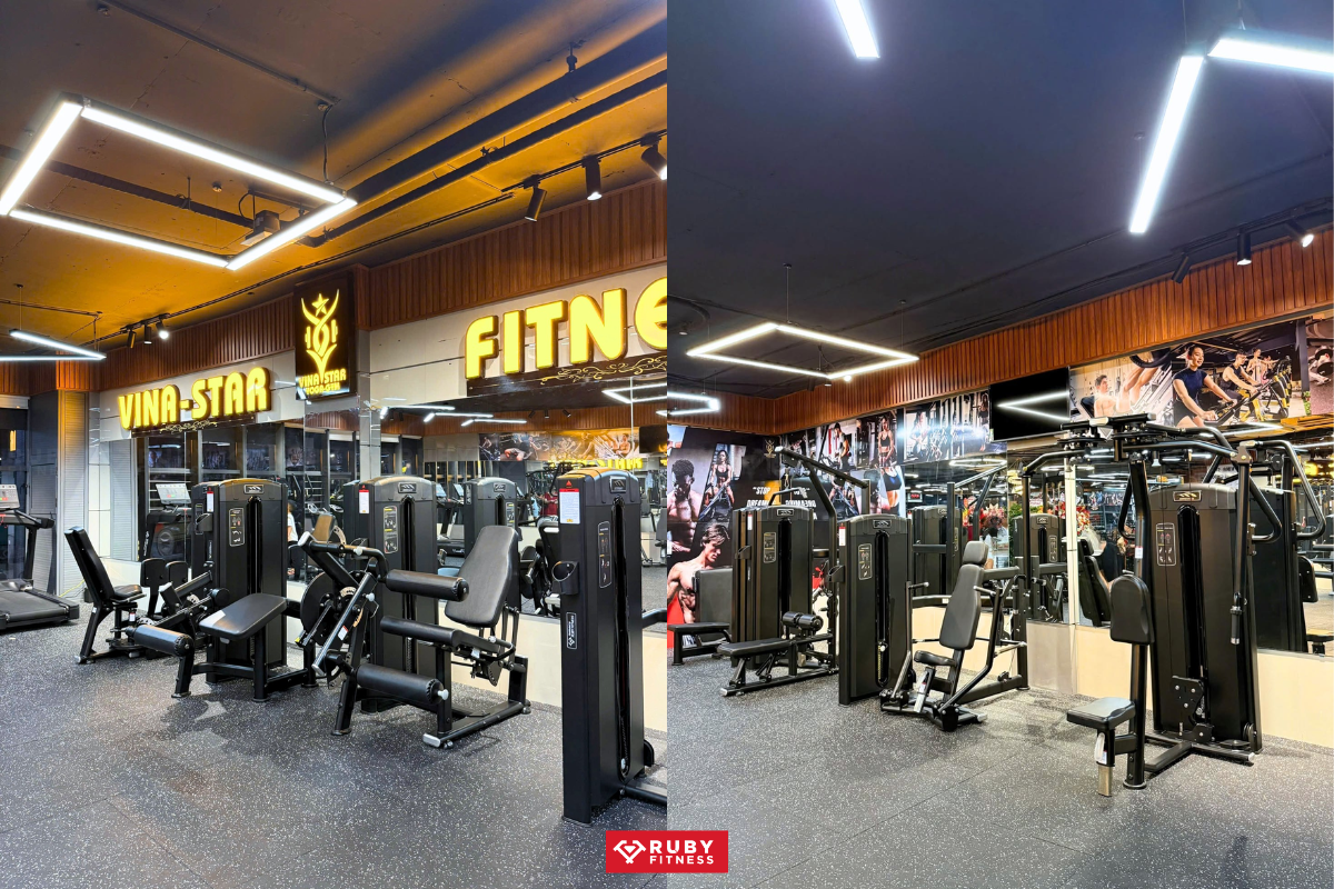 Hình ảnh dòng máy khối RM tại Vina Star Yoga & Gym
