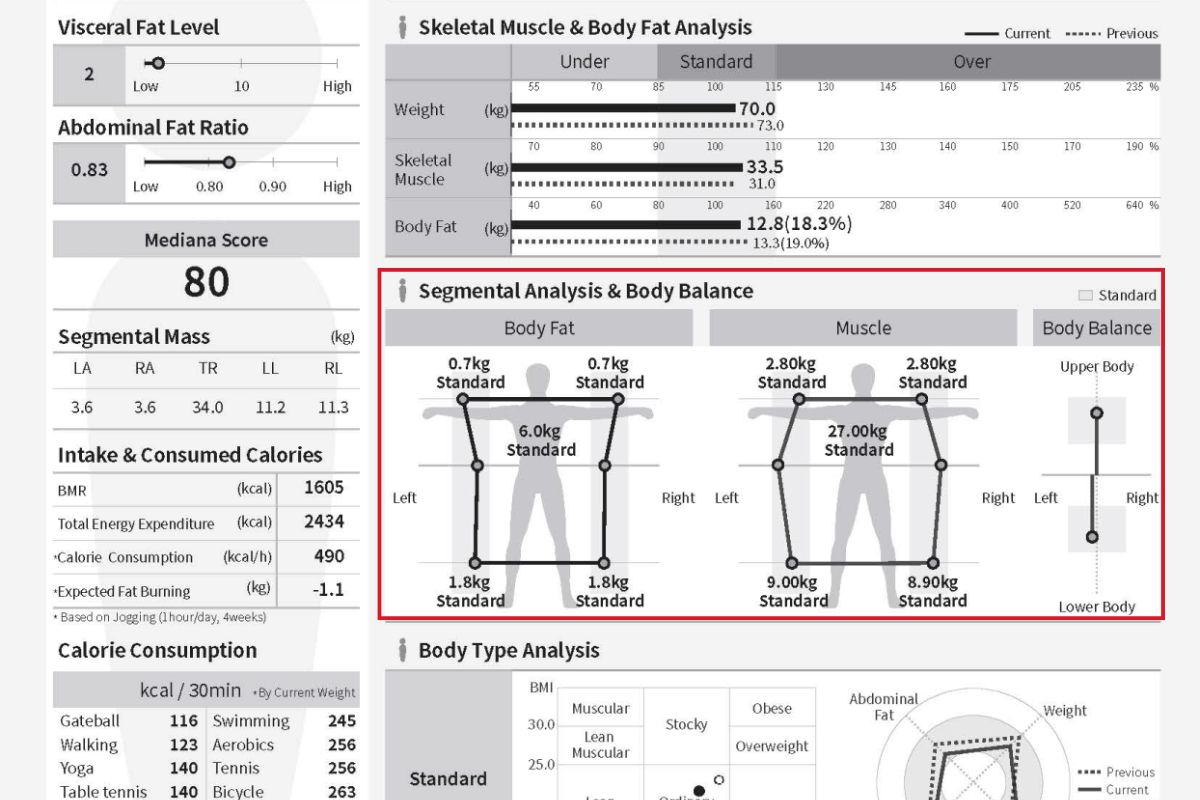 Segmental Analysis & Body Balance