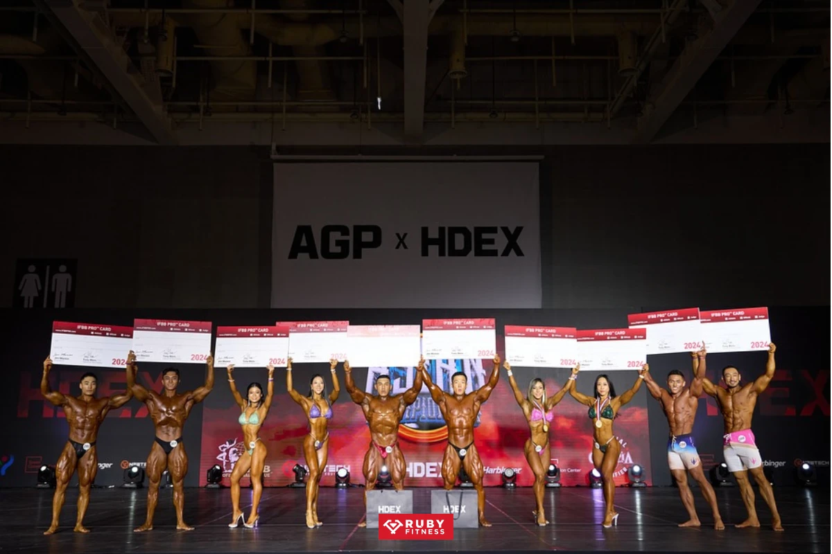 Các hạng mục thi đấu tại AGP ProShow
