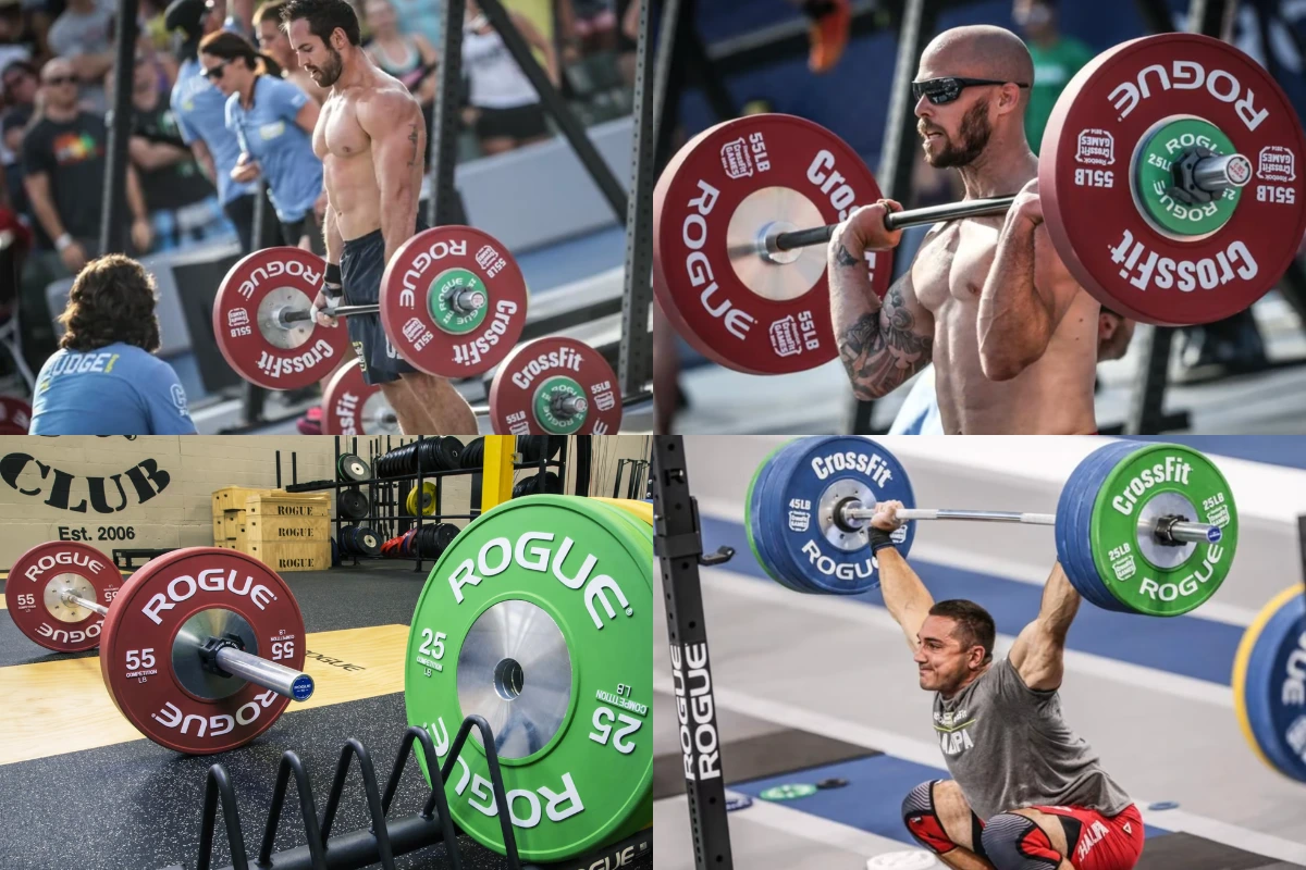 Hình ảnh thực tế Tạ đĩa Rogue LB Competition
