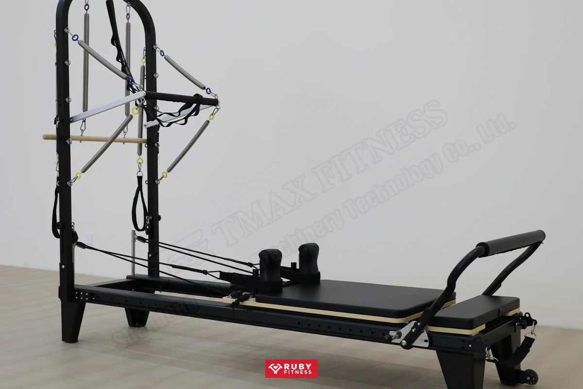 Giới thiệu về máy tập pilates reformer with half tower DZ136T