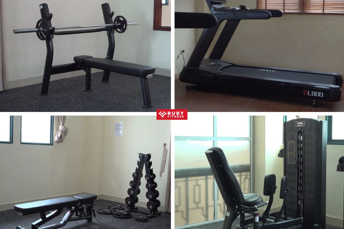 Dự án phòng gym cho trung tâm Nhiệt Đới Việt Nga