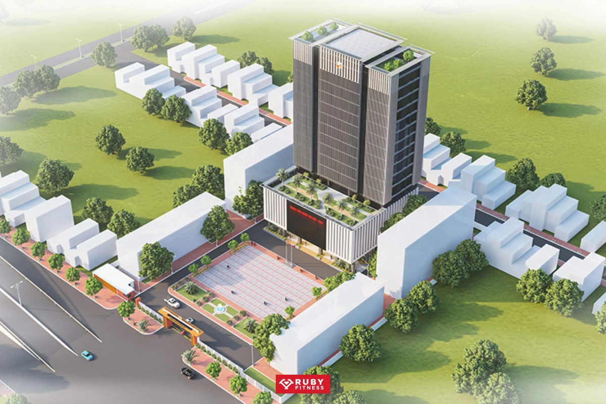 Về Dự án phòng gym cho trung tâm Nhiệt Đới Việt Nga