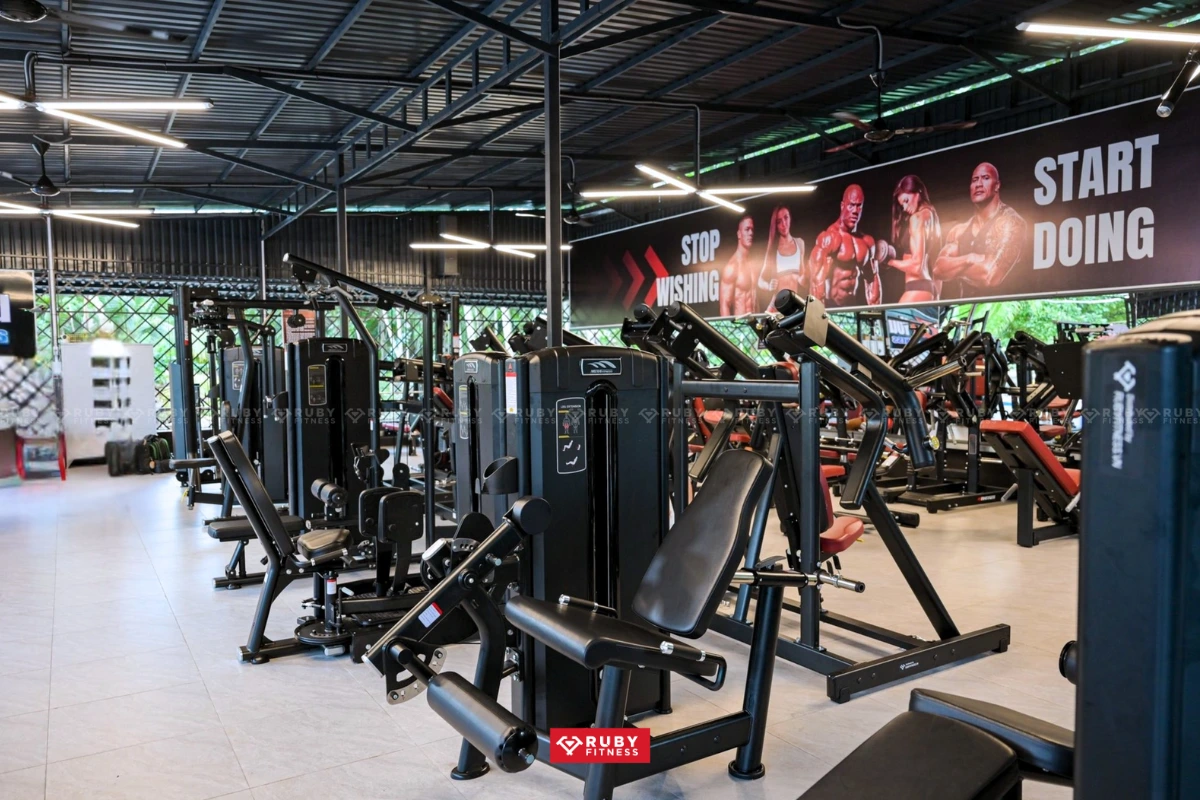 Setup phòng gym dự án For You Gym & Fitness tại Cần Thơ